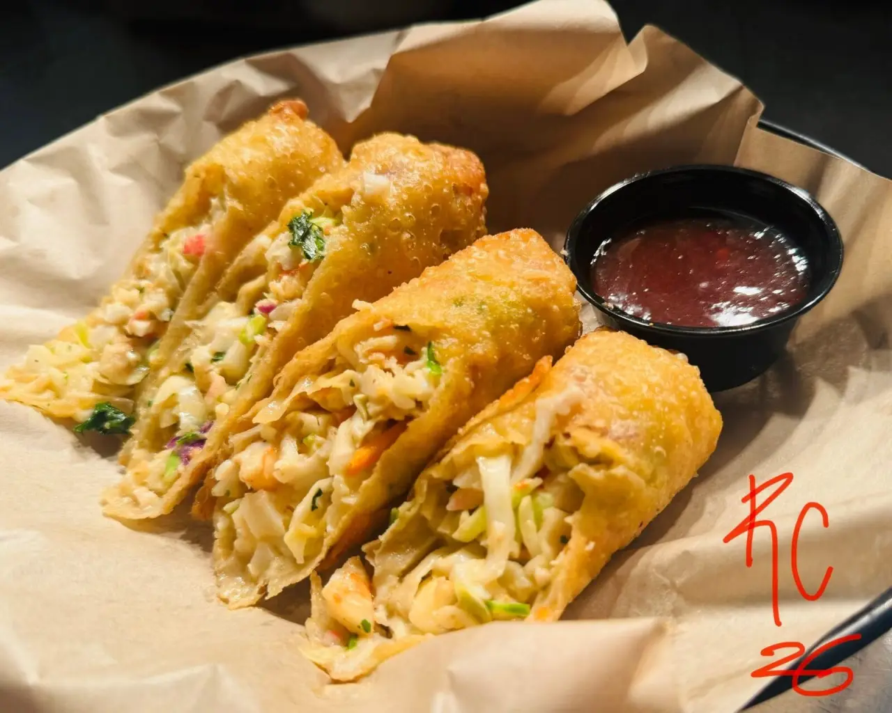 Rolling Chefs egg rolls